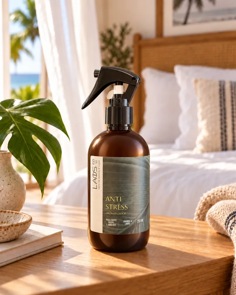Home spray Anti Stress num ambiente de casa