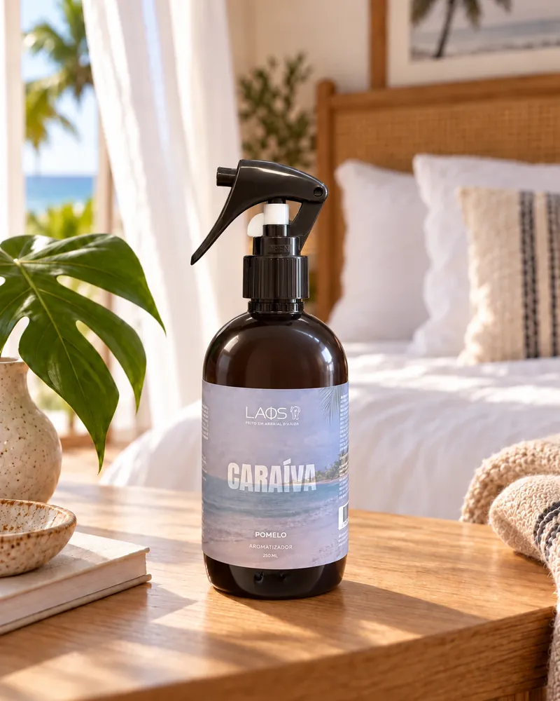 Home spray Caraíva num ambiente de casa