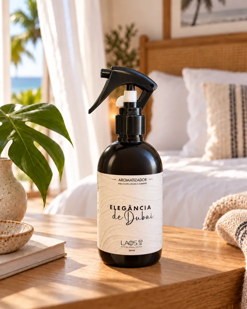Home spray Elegância de Dubai num ambiente de casa