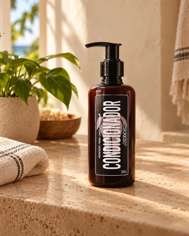 Condicionador Alecrim num ambiente de casa