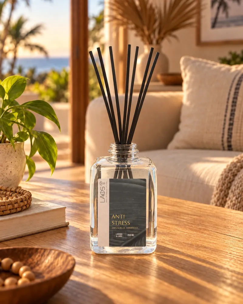 Difusor Anti Stress num ambiente de casa