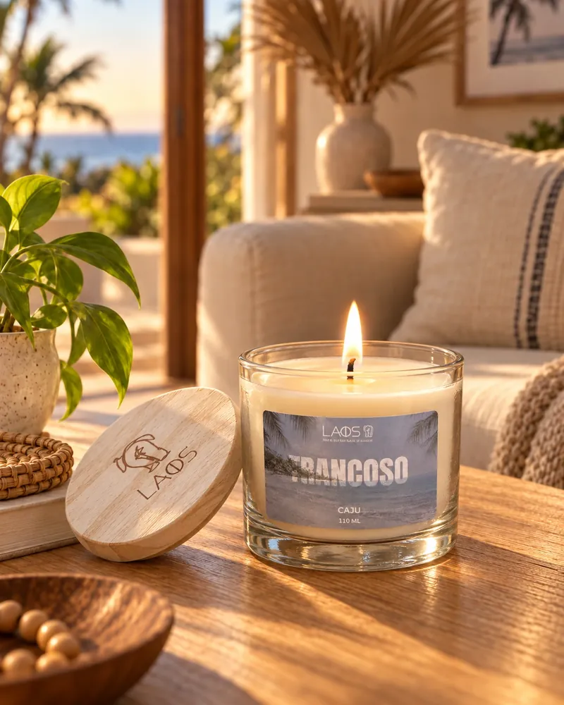 Vela Trancoso num ambiente de casa